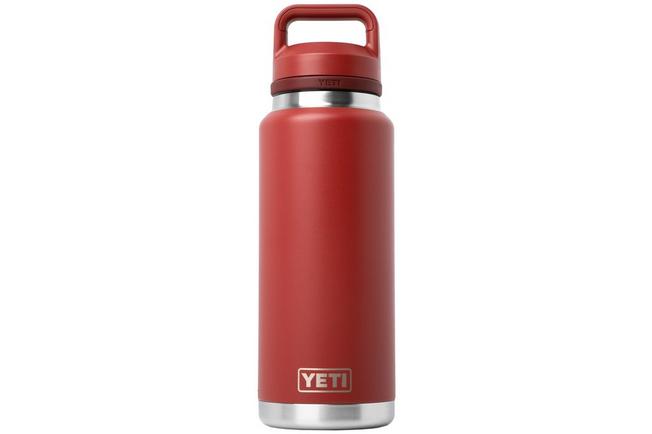 Afbeelding voor Yeti Rambler Bottle 36oz Chug Cap, Stag Red, thermosfles met drinkdop, 1L
