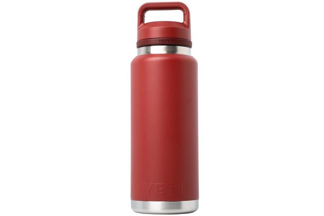 Afbeelding voor Yeti Rambler Bottle 36oz Chug Cap, Stag Red, thermosfles met drinkdop, 1L