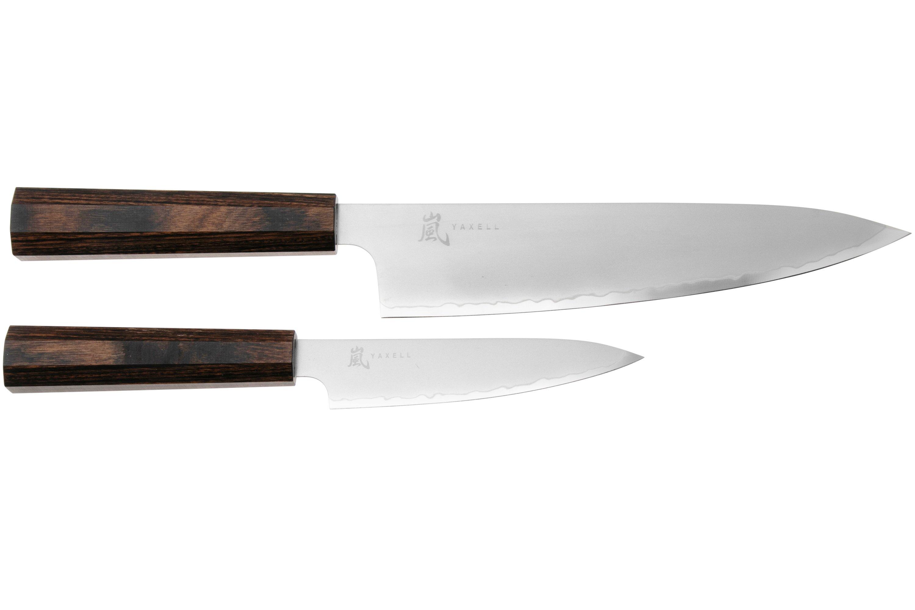 Fiskars Couteau de Cuisine, Essential, longueur de lame : 21 cm, Inox / plastique PP, noir, 1065566