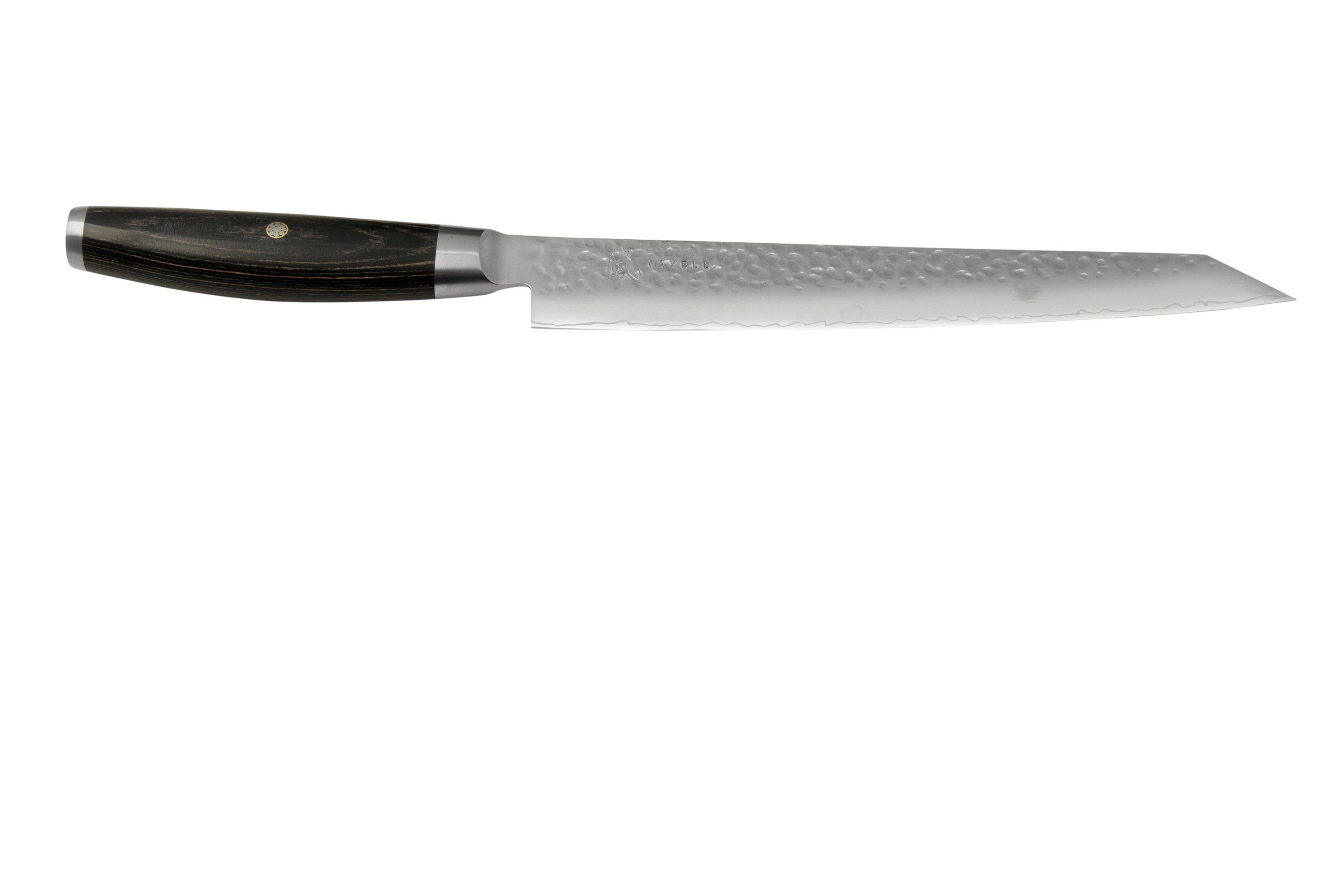 Bufalo Coltello Trinciante 28cm - Lama Professionale Macelleria Manico Nero