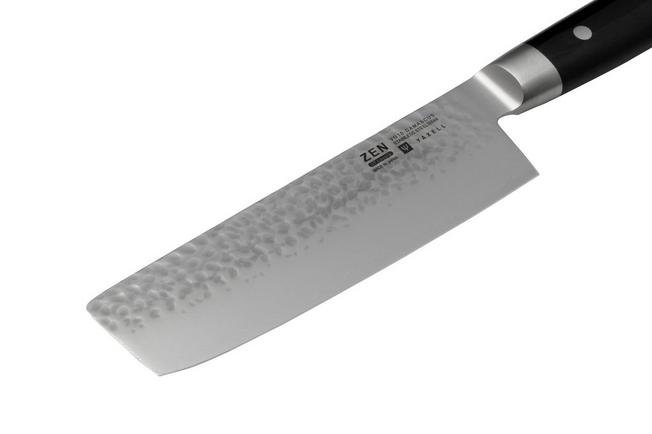 KAI Wasabi Black Santoku Kitchen Chef Knife 6 1/2 - Blade HQ