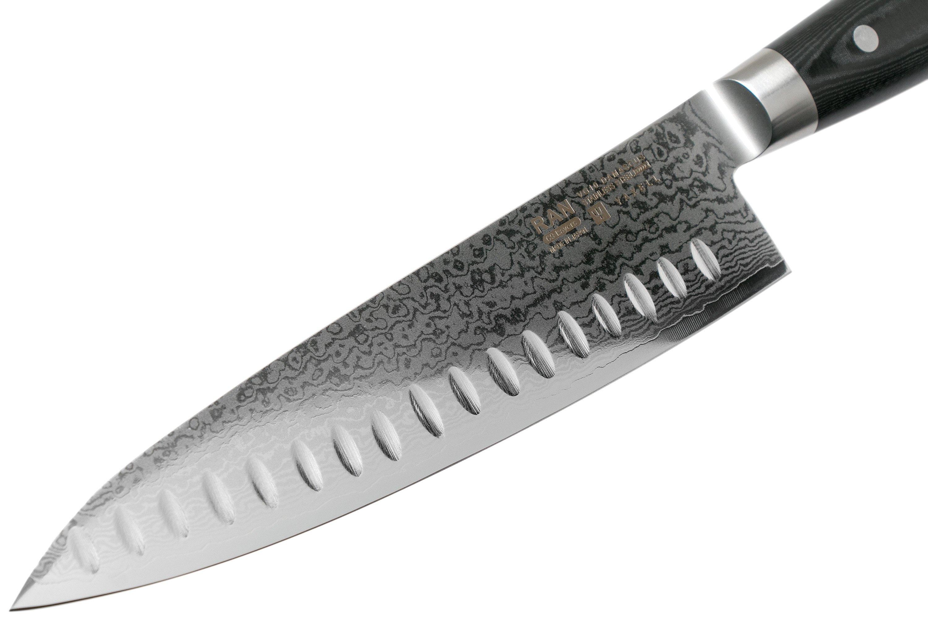 Yaxell Ran 36017 chef's knife with dimples 20 cm Advantageously