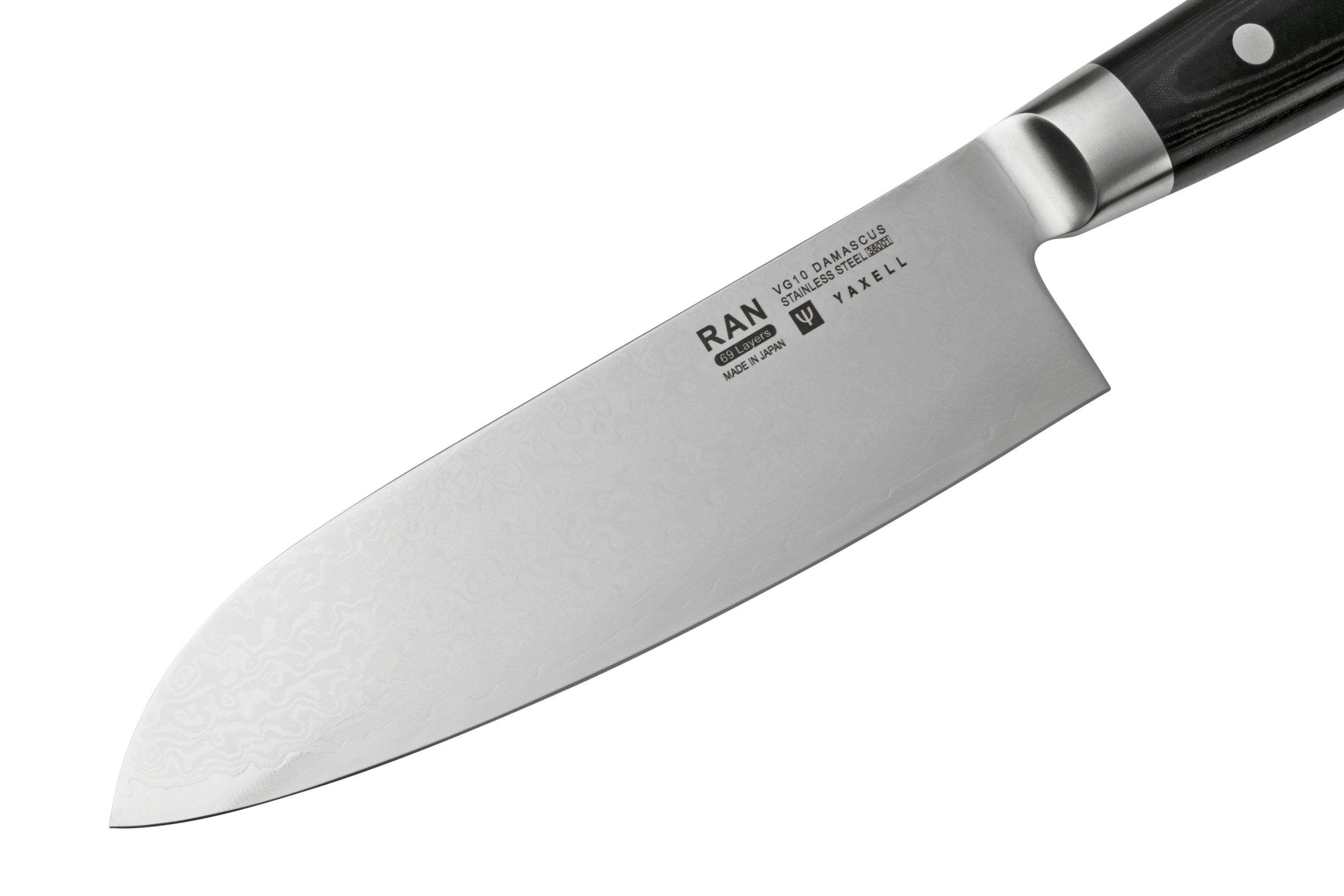 Yaxell Ran Tower 36070, 6piece knife set with knife block