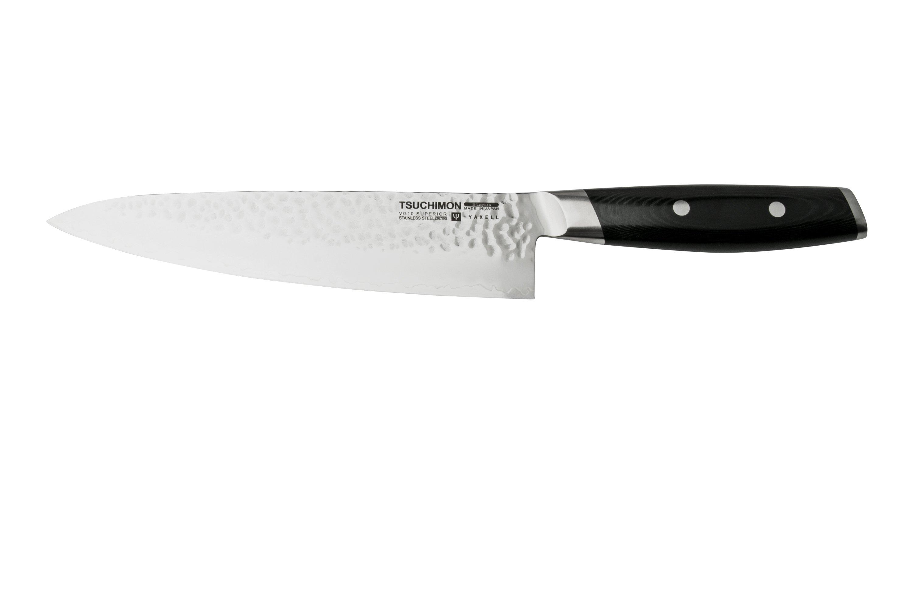 vegne Decrement Kirsebær Yaxell Tsuchimon 36700 chef's knife 20 cm | Advantageously shopping at  Knivesandtools.com