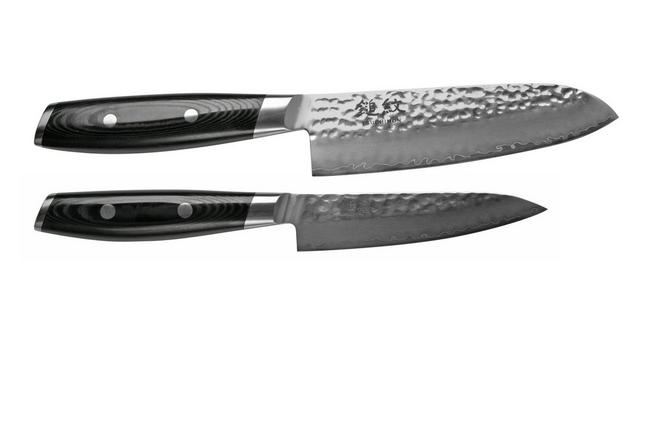 Yaxell Tsuchimon 36750, set da regalo santoku e coltello universale 2-pz