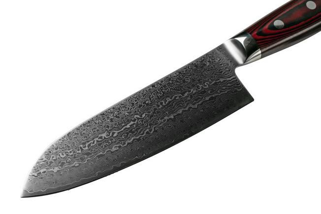 Couteau Santoku Kai lame damassé 16,5cm