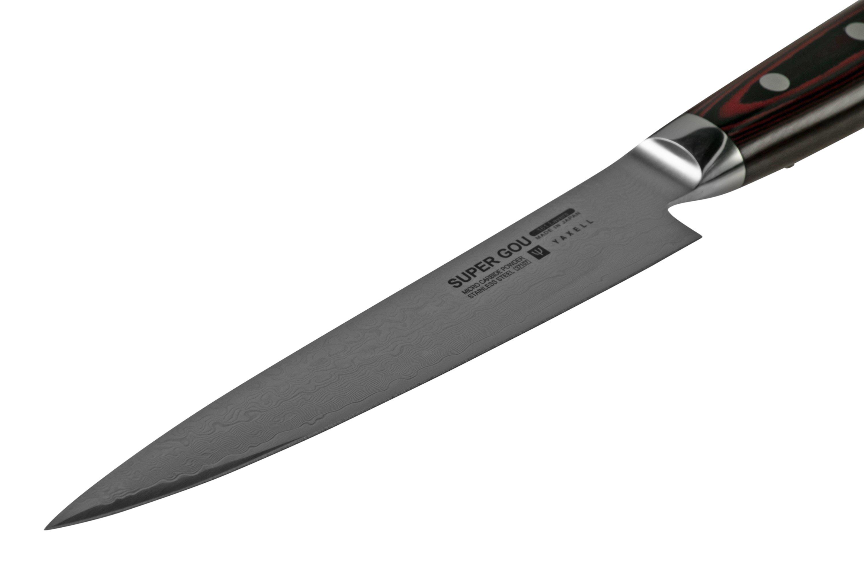 Yaxell Super Gou 37112 Santoku Acier Damassé 161 Couches, 12,5 Cm