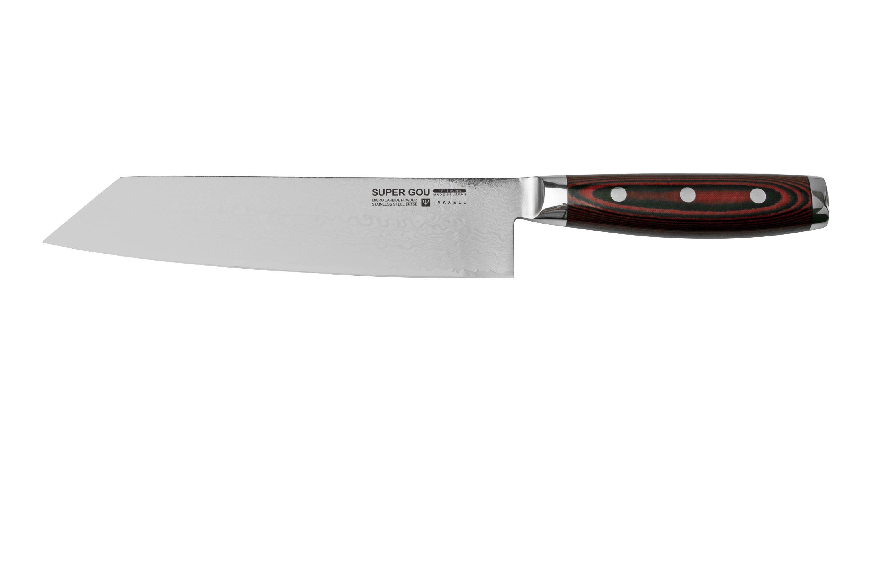 Yaxell Super Gou 37134 kiritsuke 161-lagiger Damaststahl, 20 cm ...