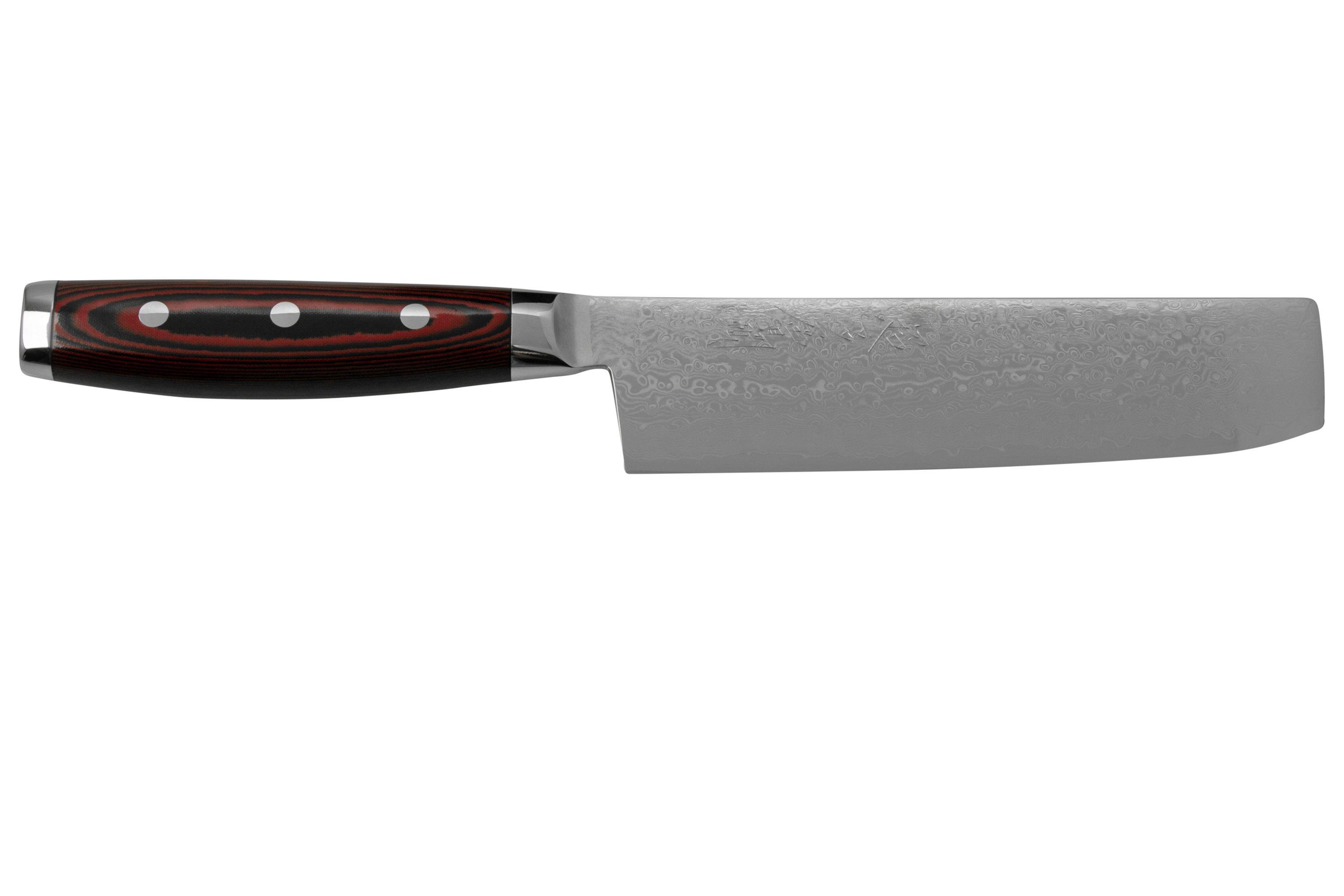 Yaxell Super Gou 37144, 161layered damascus steel, nakiri 16.5 cm