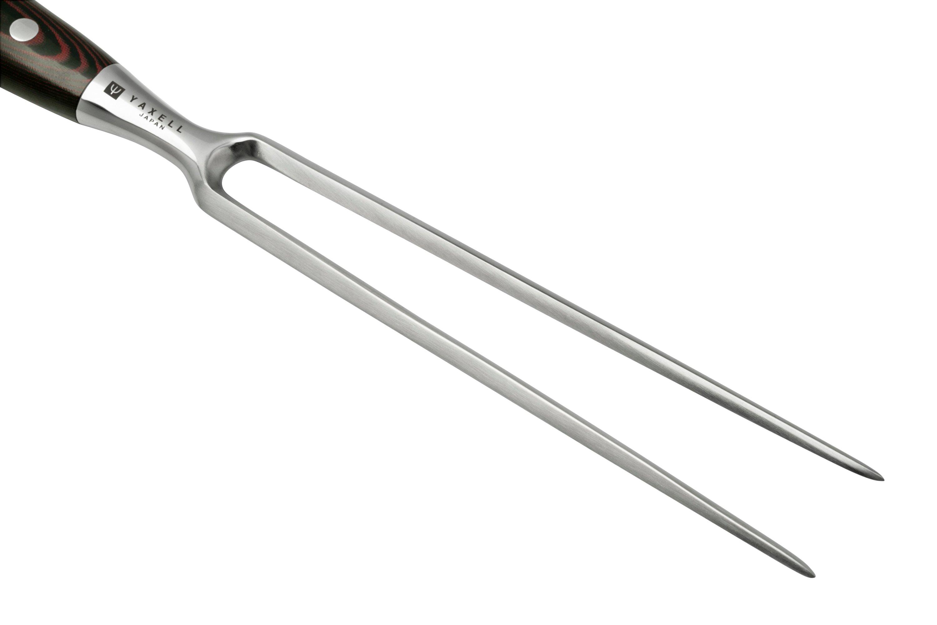 Yaxell SUPER GOU 161 Set Coltelli Damasco 3 Pezzi + Affilacoltelli GOUSHARP Pro – Acciaio Polvere SG2 63HRC, 161 Strati, Manico Micarta, Made In Seki (Giappone)