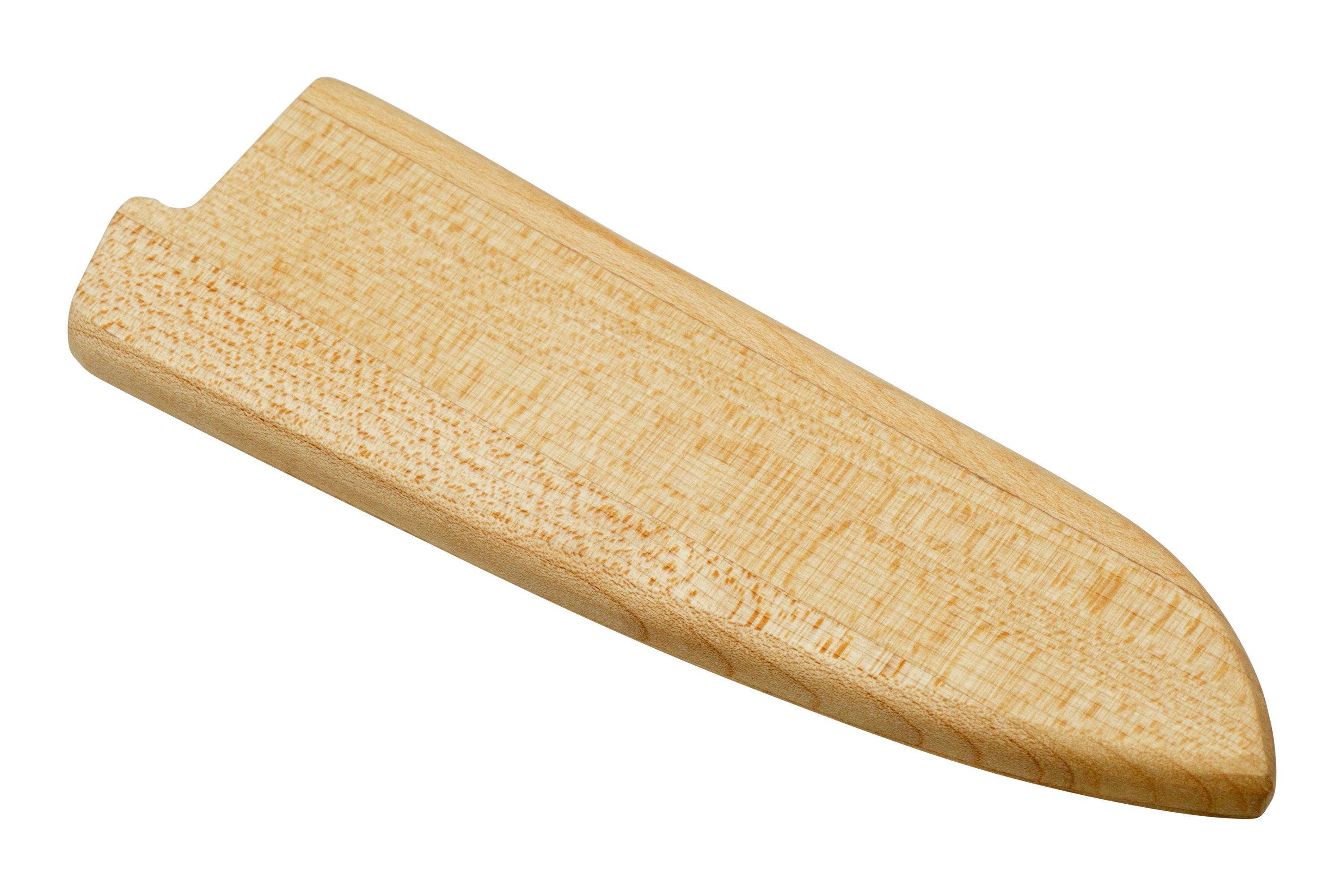 Yaxell Kantana 37282 knife guard for utility knife 12 cm, maple wood