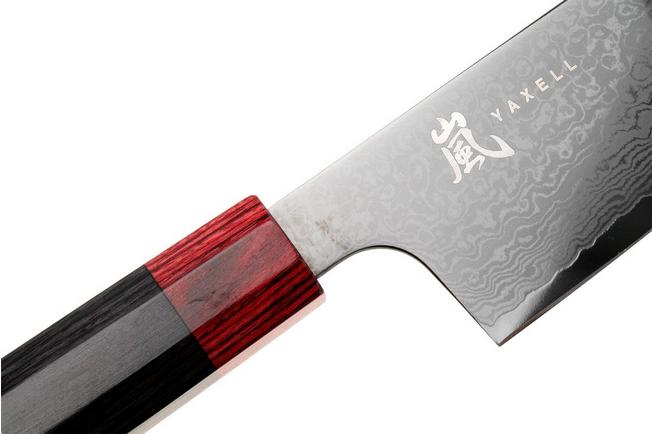 Afbeelding voor Yaxell Rei YL37400, 69-laags damaststaal, VG10, DLC coating, koksmes, 20 cm