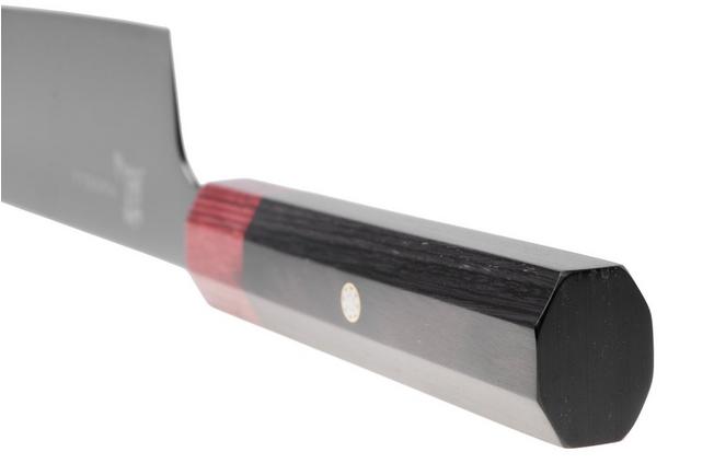 Afbeelding voor Yaxell Rei YL37401, 69-laags damaststaal, VG10, DLC coating, santoku, 16.5 cm