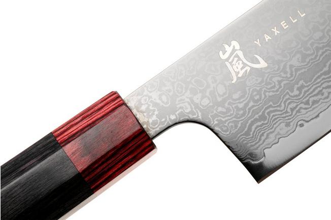 Afbeelding voor Yaxell Rei YL37434, 69-laags damaststaal, VG10, DLC coating, kiritsuke, 20 cm