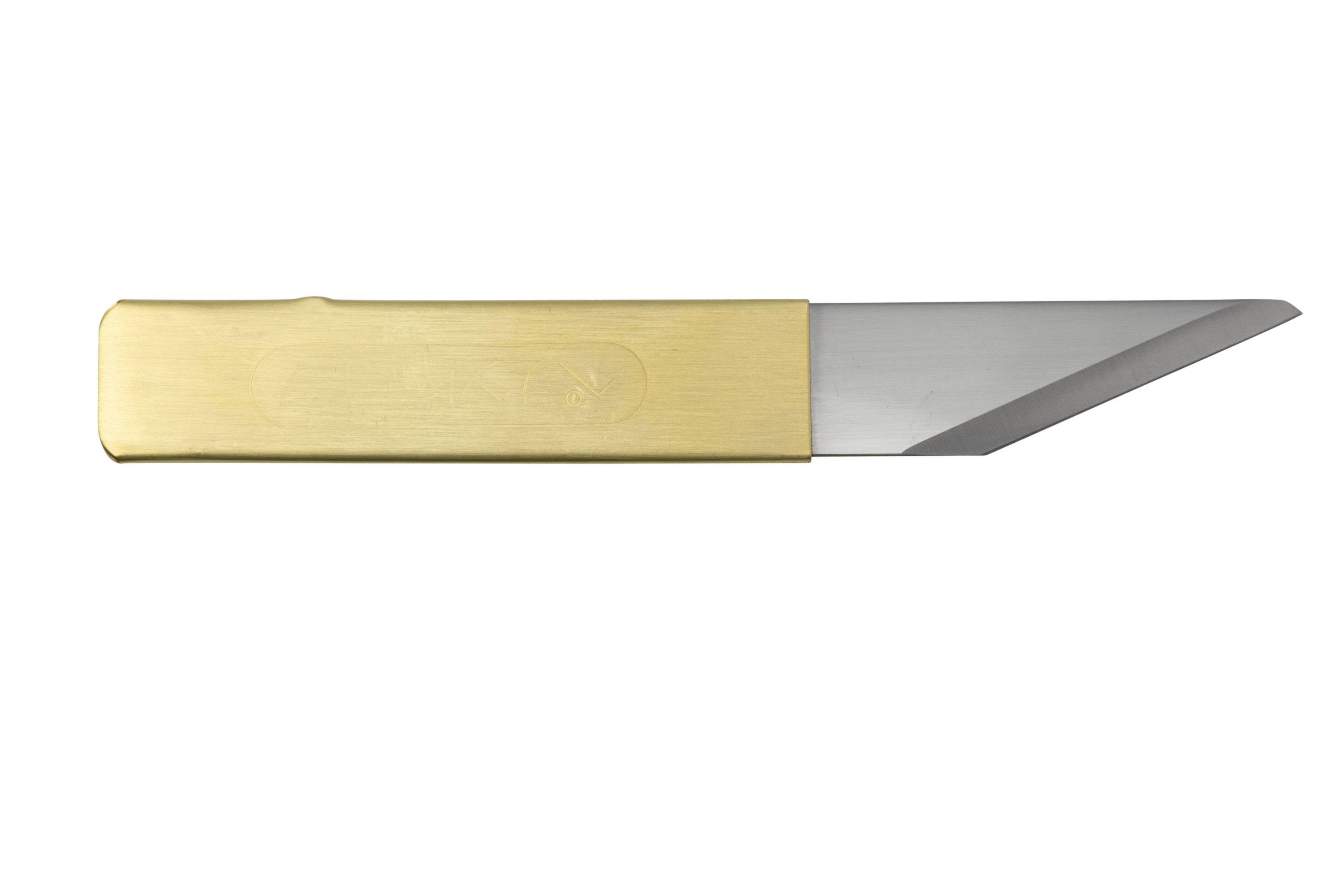 OLFA Craft Kiridashi Coltello Da Tasca In Acciaio Inox - Fabbricato In Giappone, Lama Da 1mm, Lunghezza Totale 107 Mm, Per Hobbistica E Lavori Di Precisione - 5