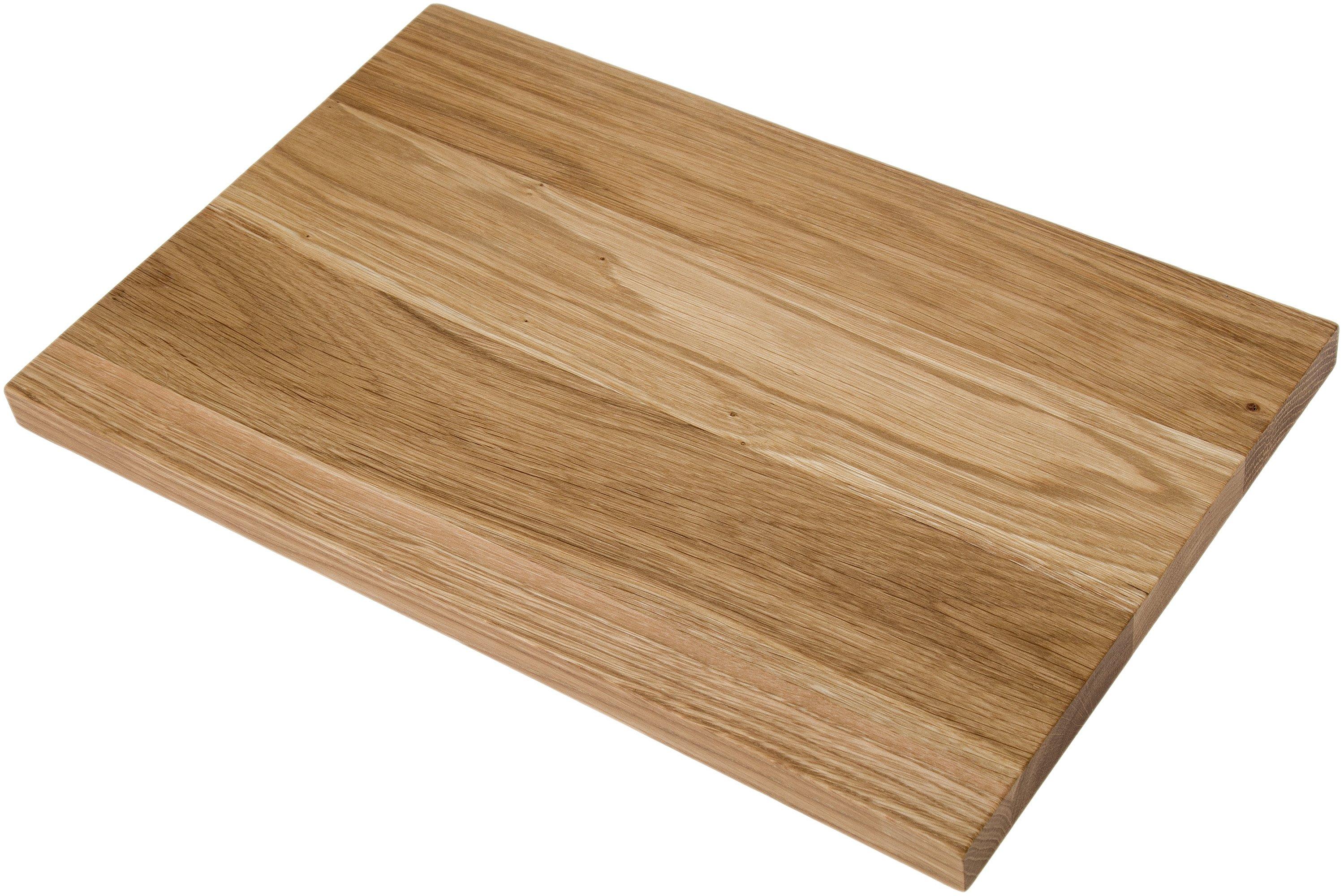 Tabla de cocina de madera de roble.