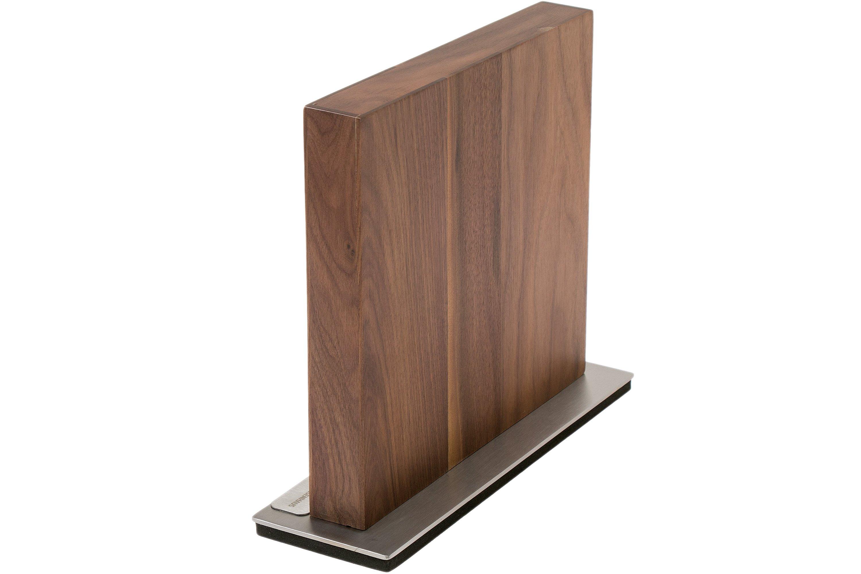 Zassenhaus 078152 knife block walnut wood Advantageously