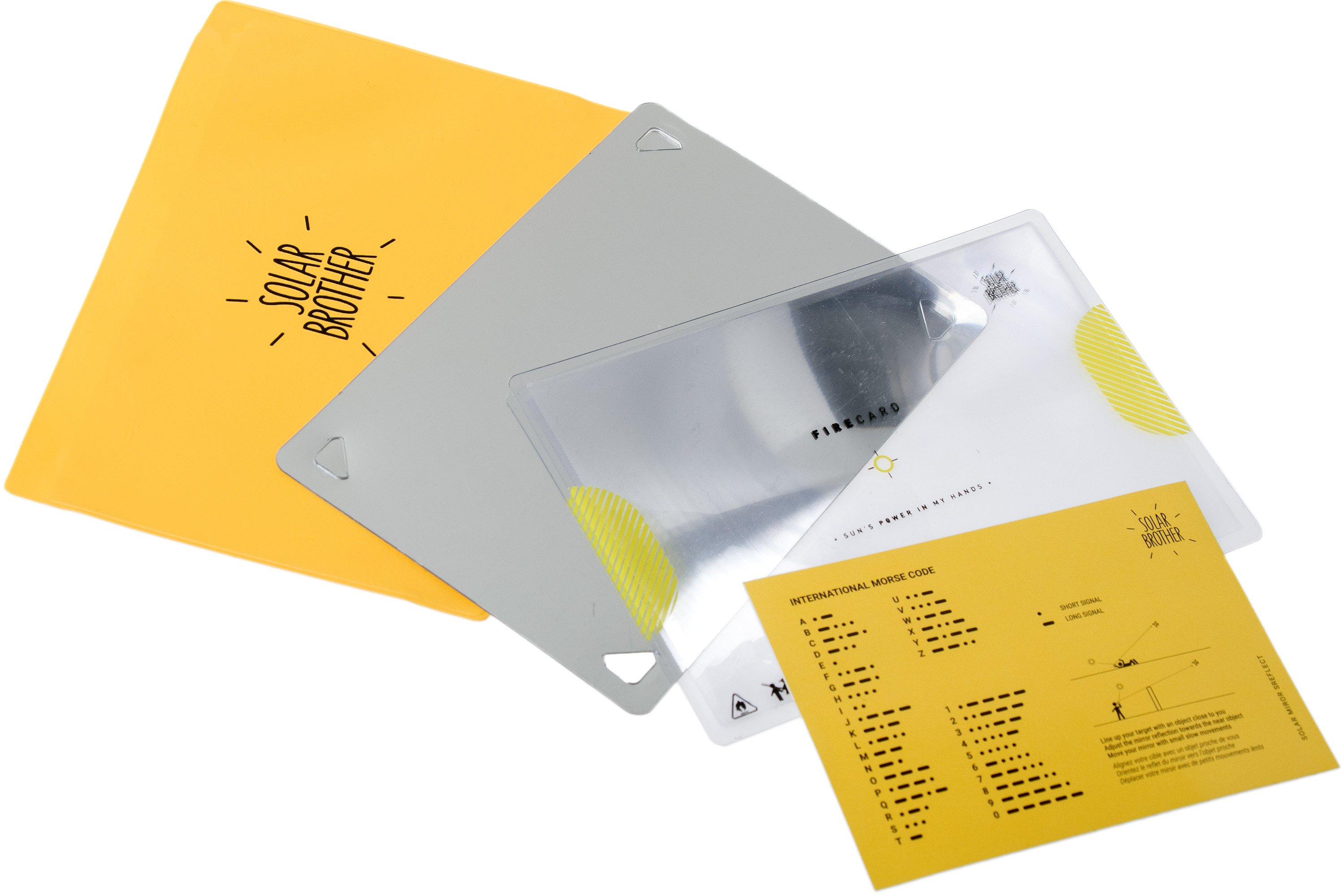 Solar Brother Adventure kit Encendedor Solar, fire card | Compras con ...