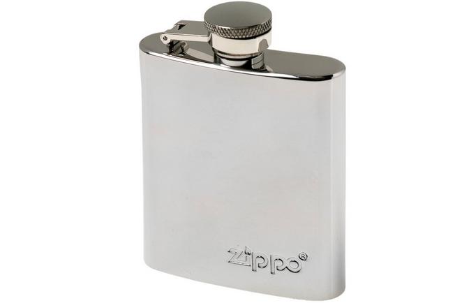 22.5 cm Ottone Zippo Gift Flask And Lighter Set Regalo con fiaschetta e Accendino in Metallo 