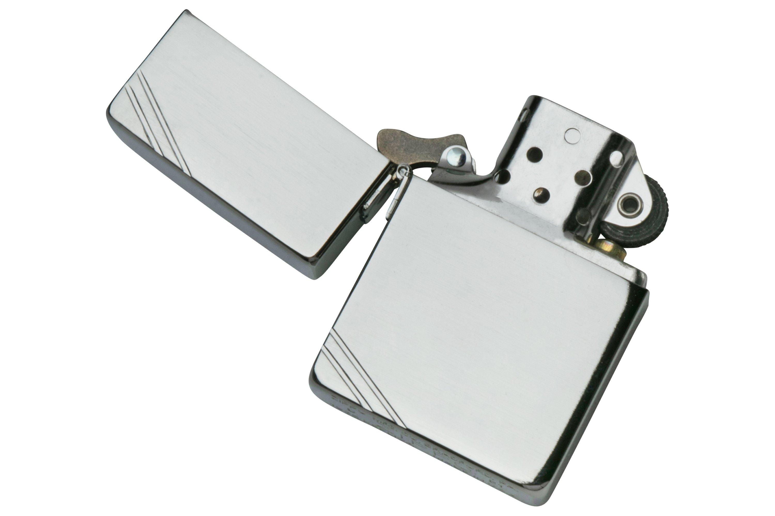 MECHERO ZIPPO 1935 REPLICA CROMO CEPILLADO CLASSIC