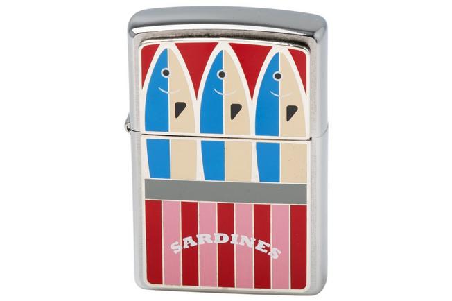Afbeelding voor Zippo Sardines Emblem 2008205, aansteker