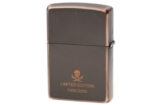 Afbeelding voor Zippo Pirate Skull Emblem 2008208, Limited Edition, aansteker