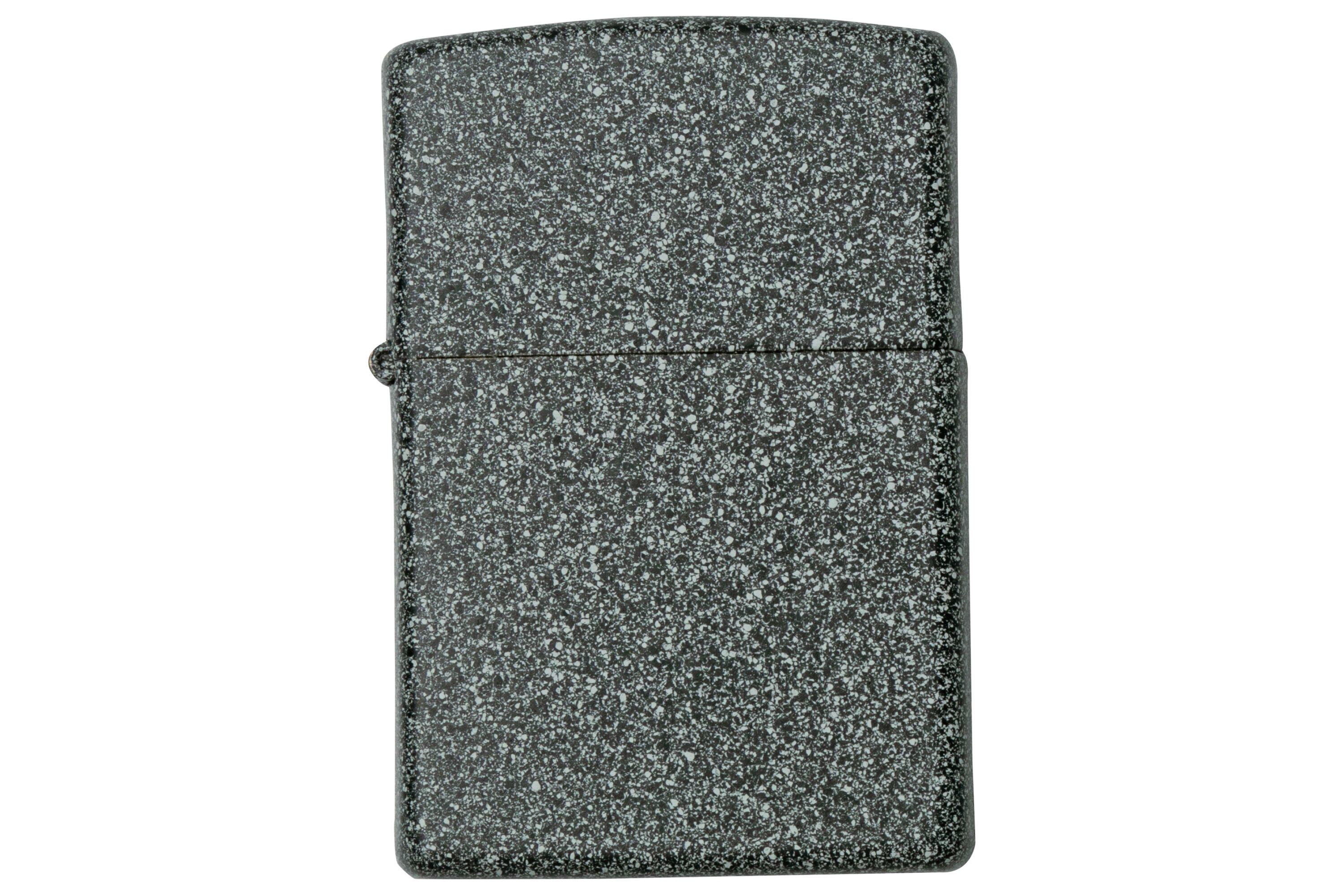 Zippo Iron Stone 60001272 black white, lighter Advantageously