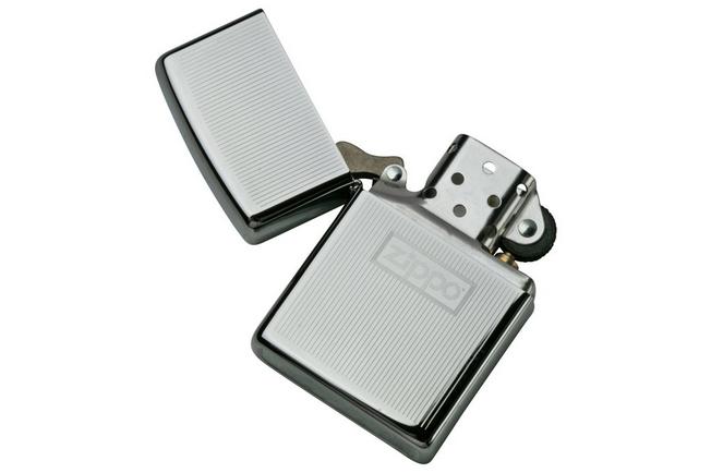 Zippo 1935 Replica with slashes 60001173 silver, lighter