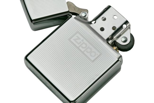 Zippo Engine Turn with Zippo 60001476 silver, lighter