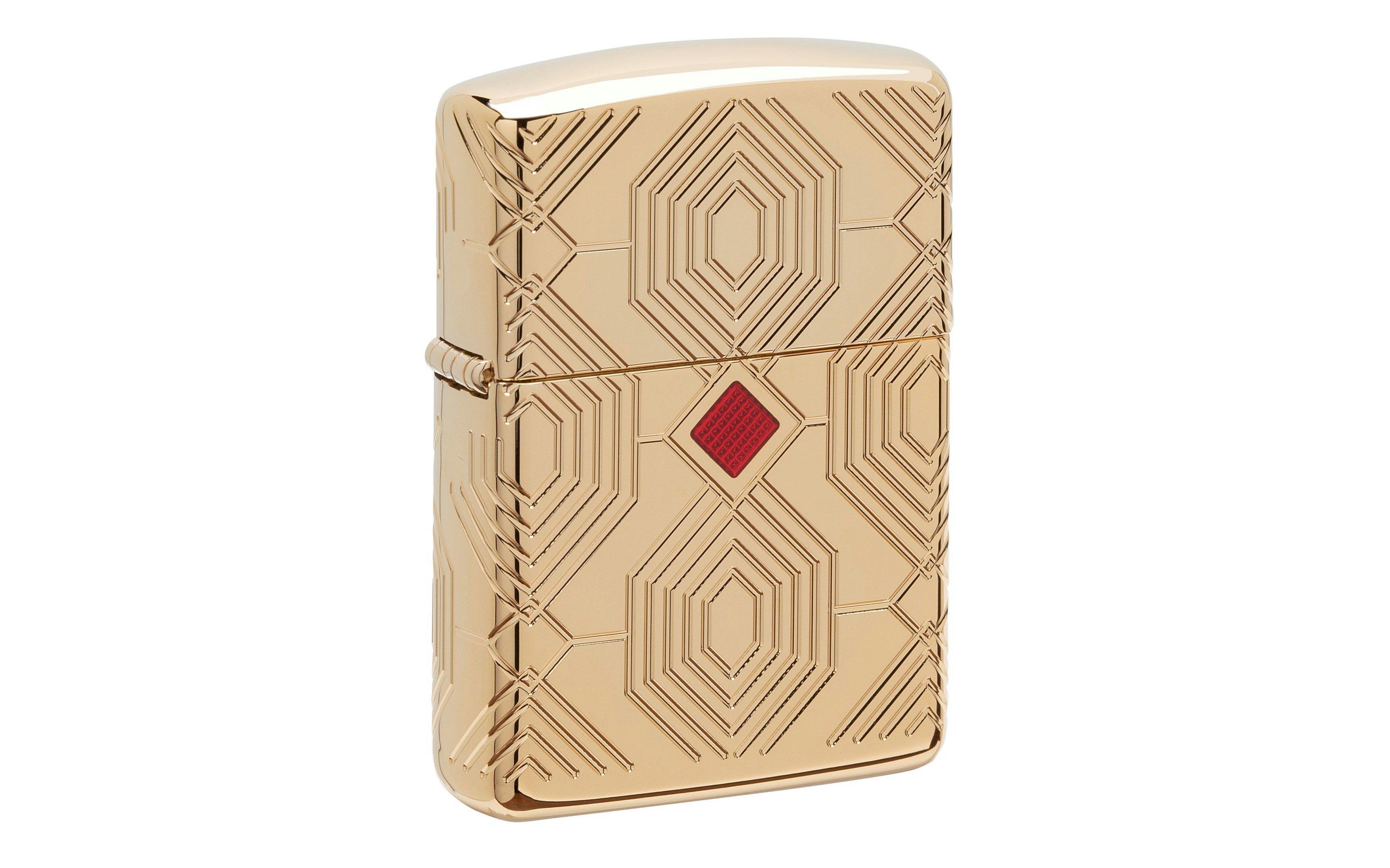 Zippo European Armor Gold Plate 61000-000002, lighter | Advantageously shopping at Knivesandtools.com