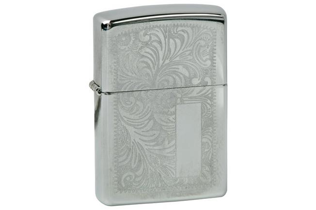 Zippo Venetian Chrome 60000813 silver, lighter | Advantageously