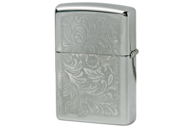 Zippo Venetian Chrome 60000813 silver, lighter | Advantageously