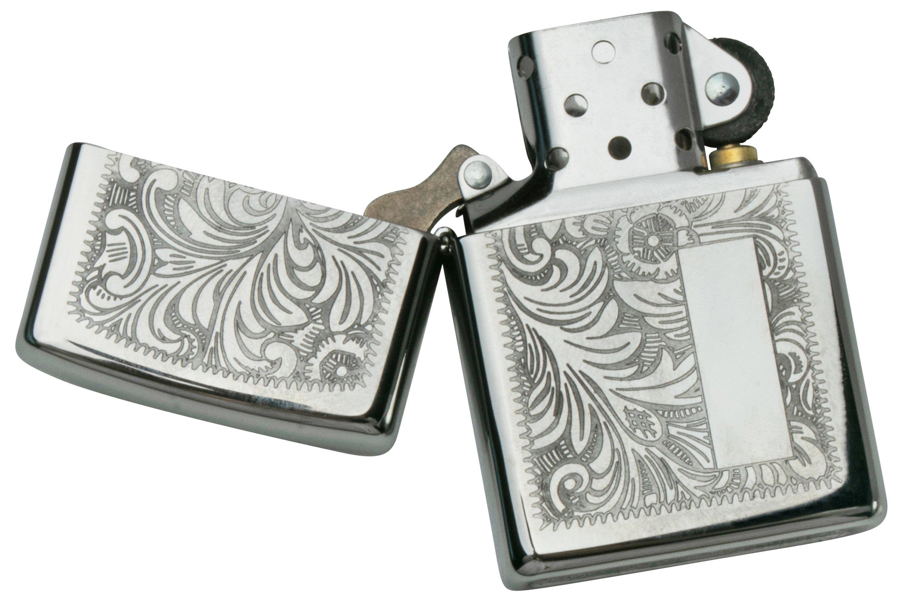 Zippo Venetian Chrome 60000813 silver, lighter