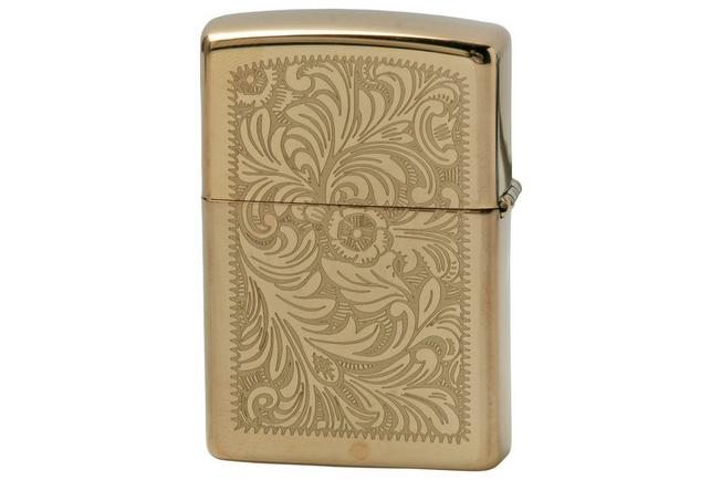 Zippo Classic 204-000243, Brushed Solid Brass, lighter