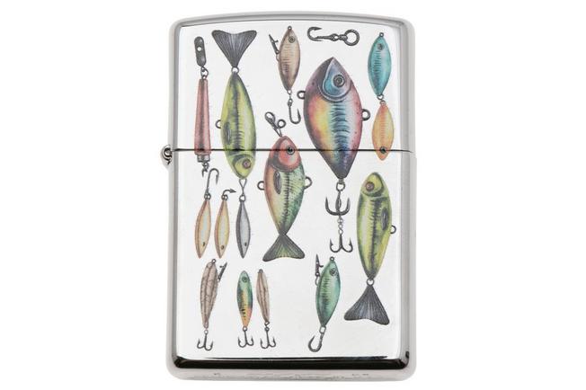 Afbeelding voor Zippo Fishing Hooks Design 46319-000002, aansteker