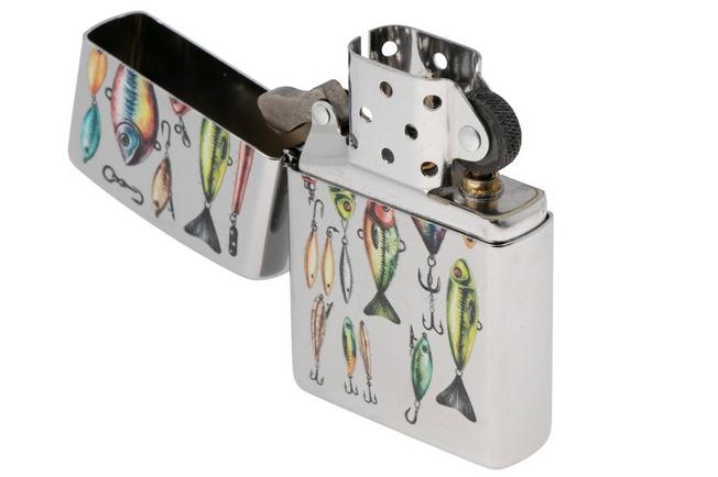Afbeelding voor Zippo Fishing Hooks Design 46319-000002, aansteker