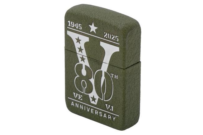 Afbeelding voor Zippo Victory 80th Anniversary 46949 Green Crackle, aansteker