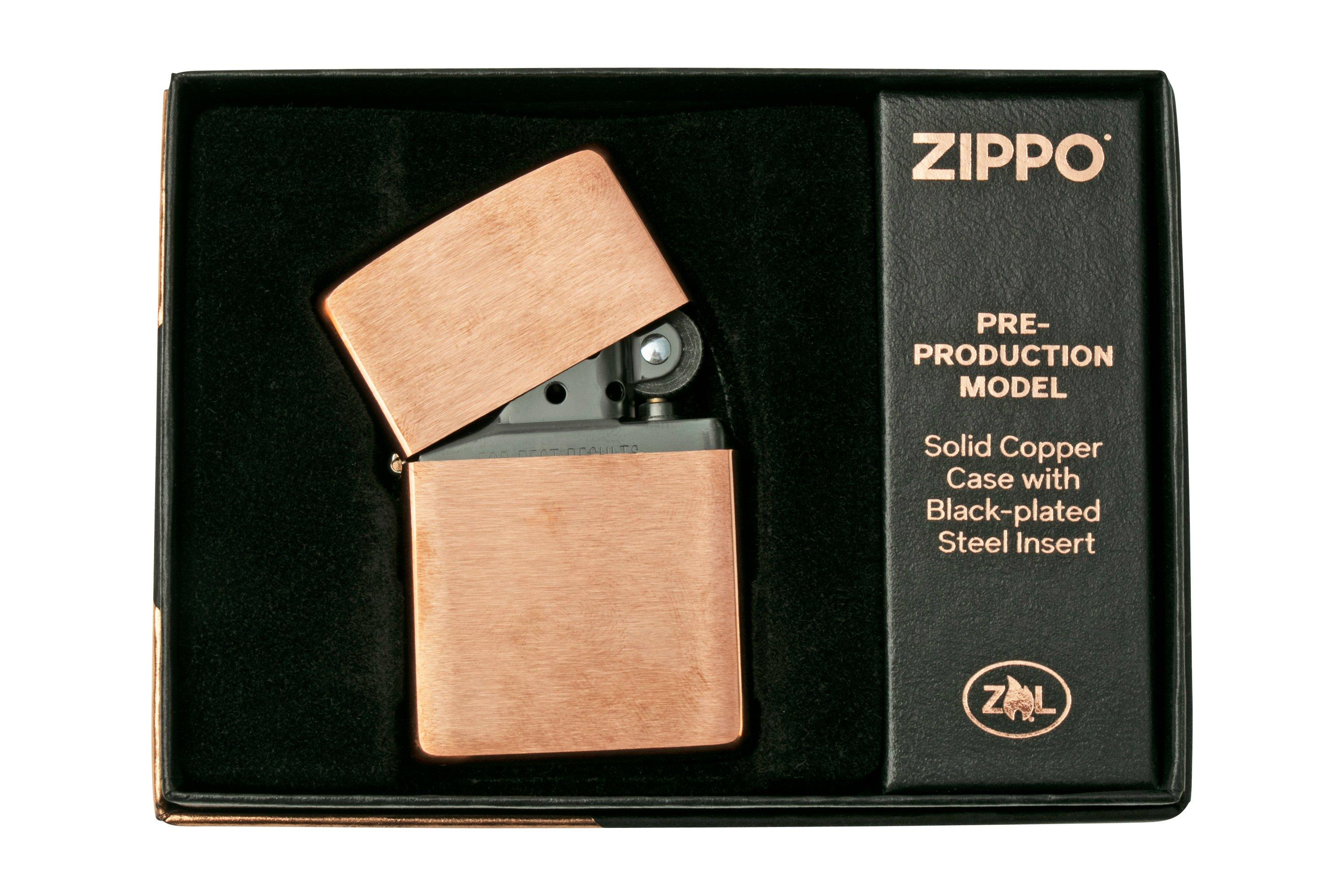 Zippo 2009年 ソリッドカッパー161 銅無垢 未着火品 - 小物