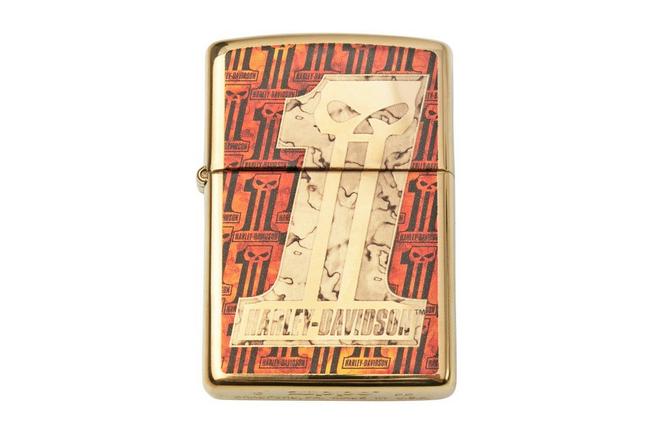 Zippo Classic 204-000243, Brushed Solid Brass, lighter