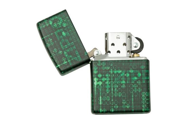 Zippo Glow-in-the-Dark 540 Colour Pattern Design, 48408-000002, accendino