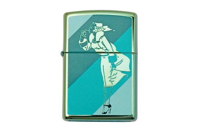 Imagen para Zippo High Polish Teal 48457-000002, encendedor
