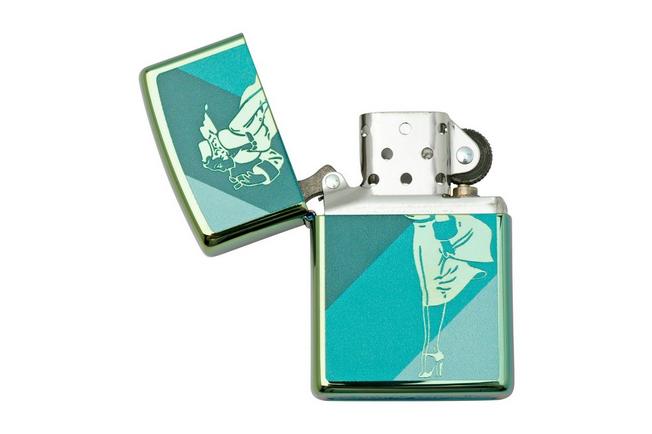 Imagen para Zippo High Polish Teal 48457-000002, encendedor