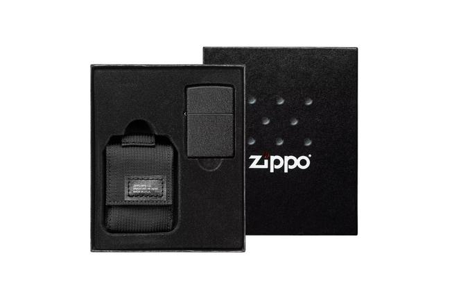 Étui à briquet Zippo noir