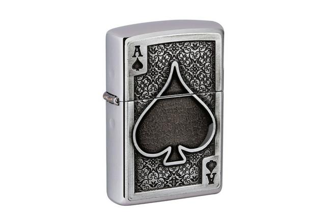 Accendino Zippo Asso di Picche