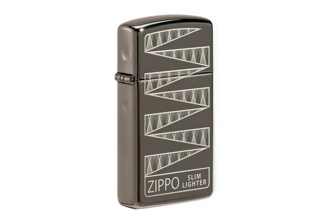 Zippo Slim Collectible 65th Anniversary Ice Black 49709-000002, accendino