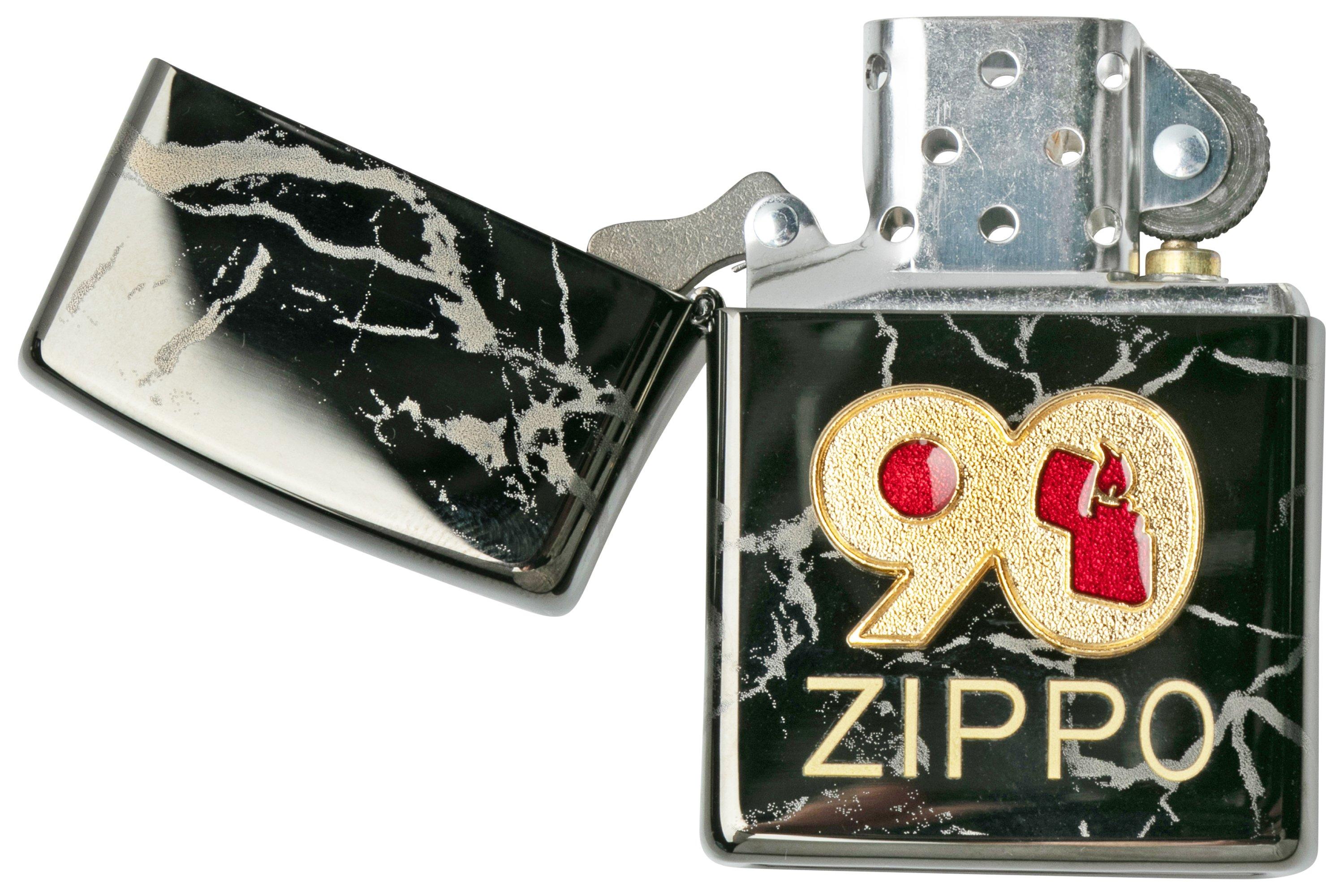 Zippo Mechero de metal, plateado, normal