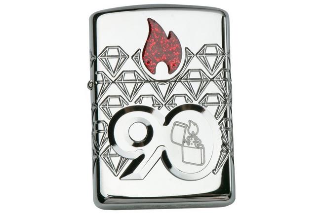 ZIPPO 90th anniversaryブラックアイス