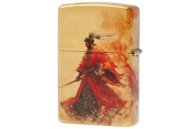 Afbeelding voor Zippo Samurai Design 60007647 messing, aansteker