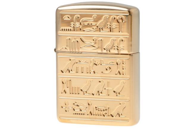 Afbeelding voor Zippo Hieroglyphs Design 60007668, aansteker