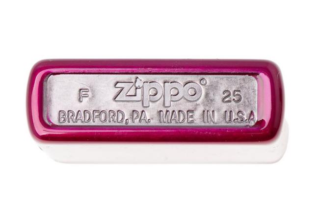 Afbeelding voor Zippo Candy Raspberry with Zippo Logo 60007676, aansteker